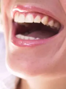 laughing