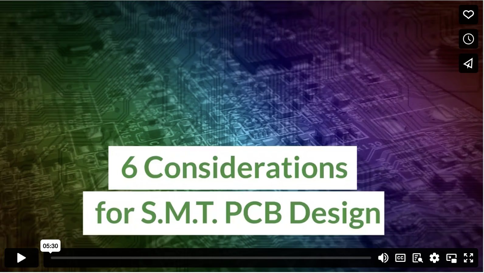 6 Considerations for SMT PCB Design