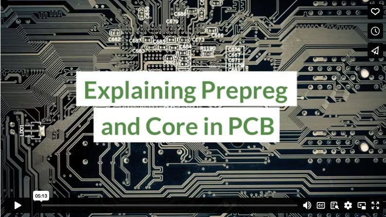 Explaining Prepreg and Core in PCB