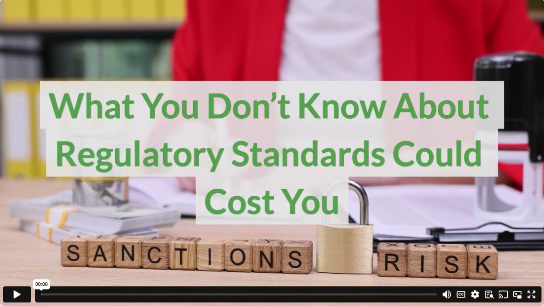What You Don’t Know About Regulatory Standards Could Cost You